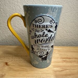 Disney Mary Poppins There the Whole World at Your Feet Tea Latte Coffee Cup Mug